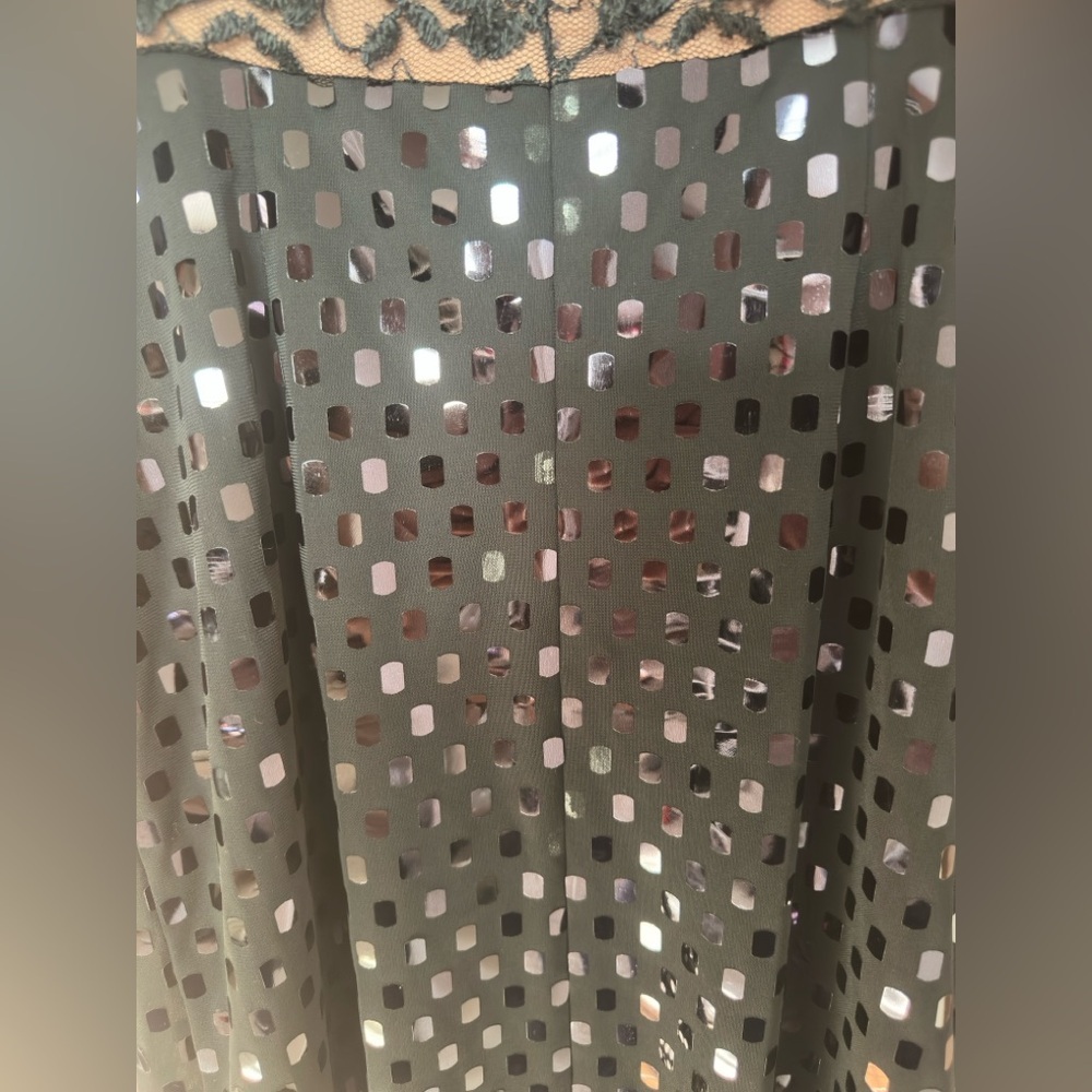 Adrianna Papell sequin and lace dress - Picture 3 of 9